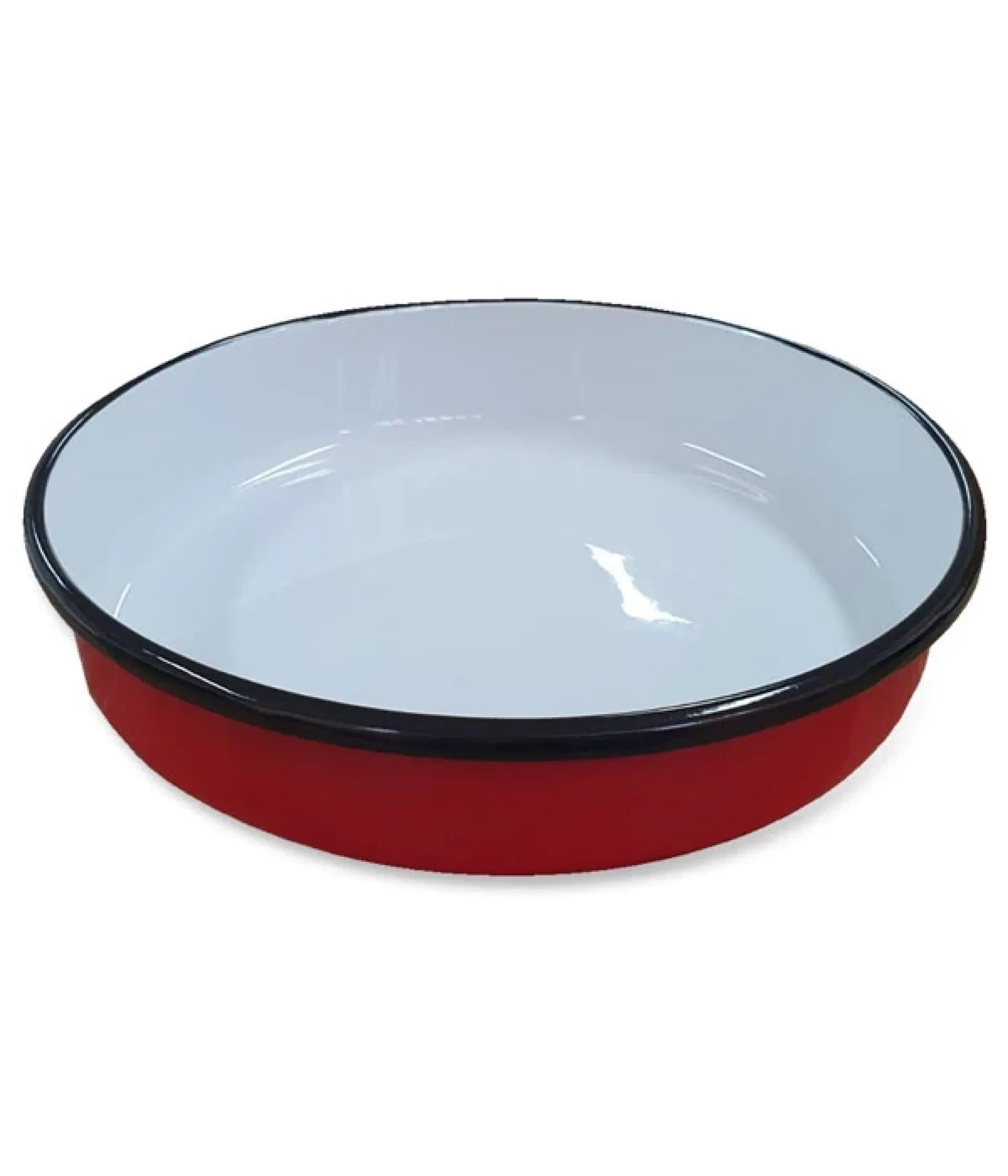 FG oval emajl tepsija crvena 26cm BR-530