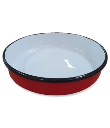 FG oval emajl tepsija crvena 26cm BR-530