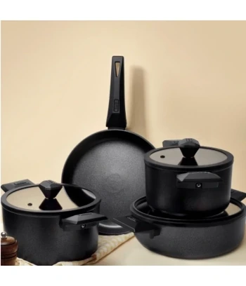 GIGILLI set šerpi CRISTEL crna 7pcs