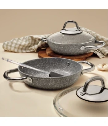 GIGILLI set tava URLA siva 5pcs