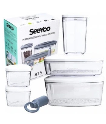 Set vakumskog posudja x 5