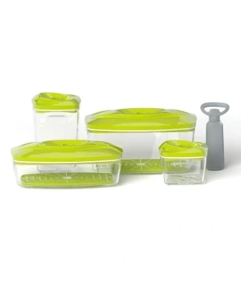 Set vakumskog posudja x4